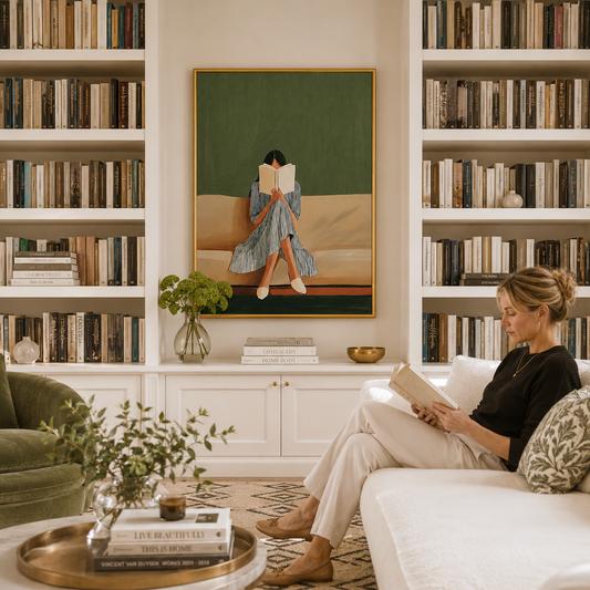 Quiet Corners Poster – Reading Wall Art