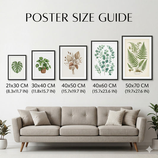 Abstract Serenity Poster – Modern Line Art Wall Art