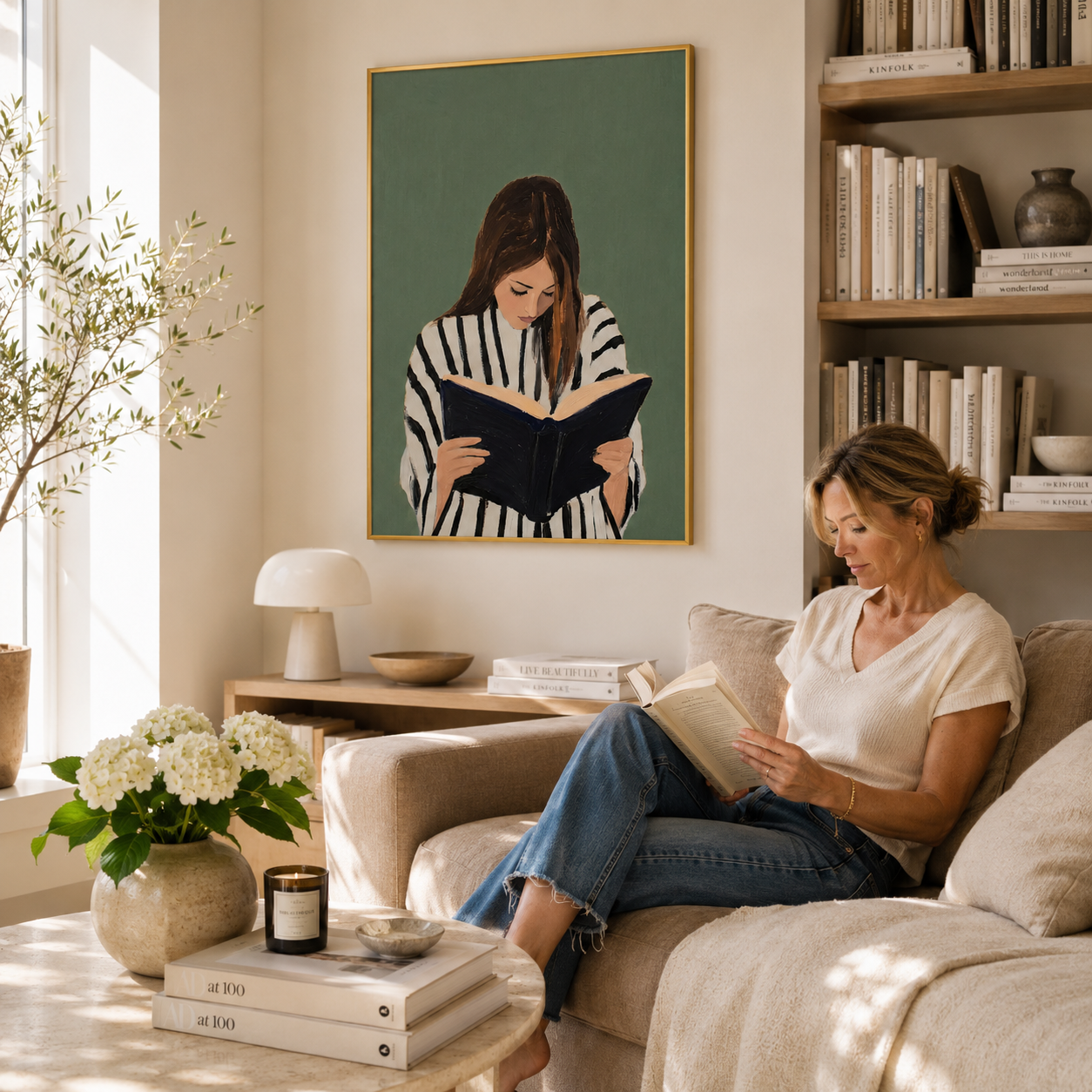 Deep Focus Poster – Reading Wall Art