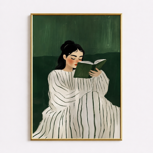 Emerald Escape Poster – Reading Wall Art