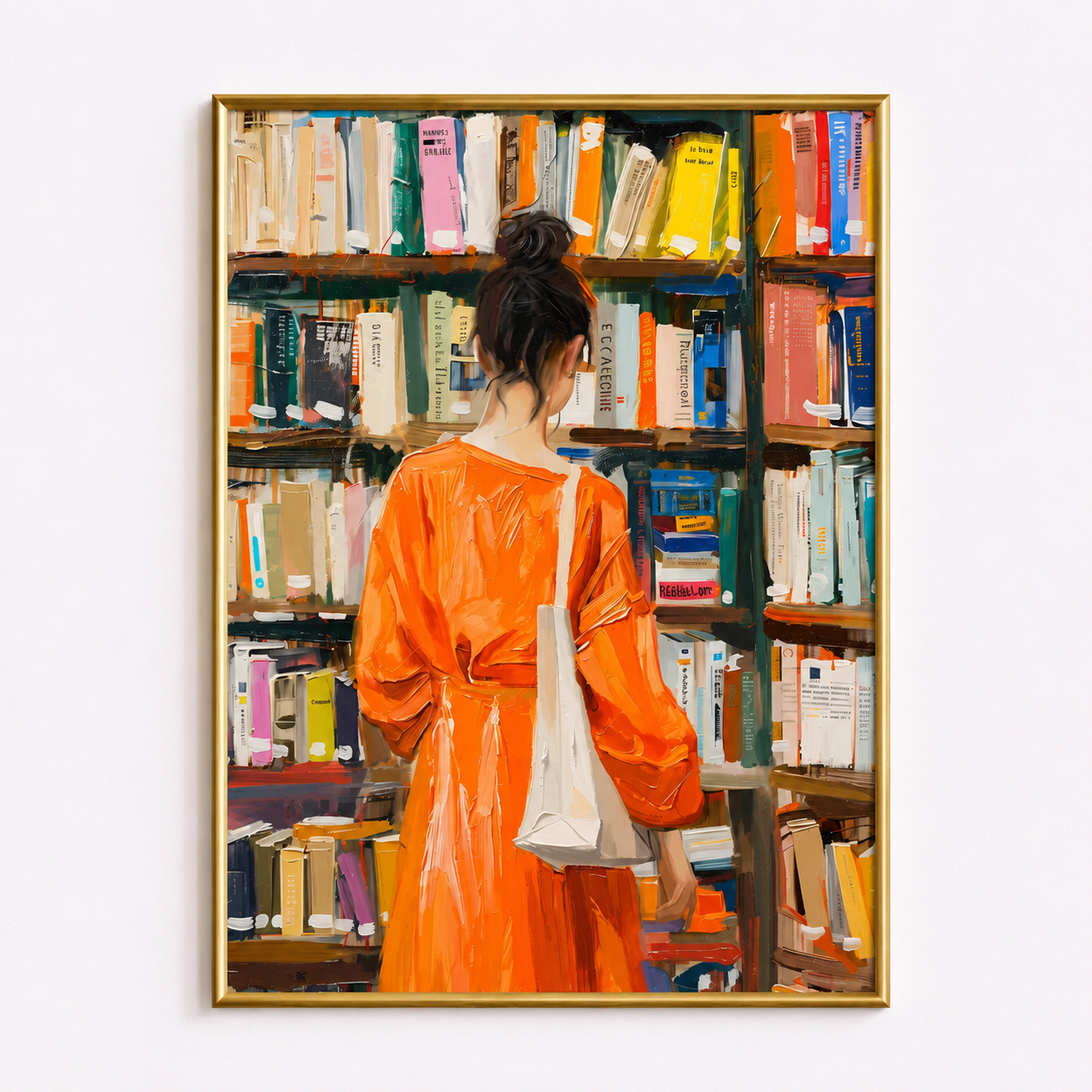 The Book Hunt Poster – Library Wall Art