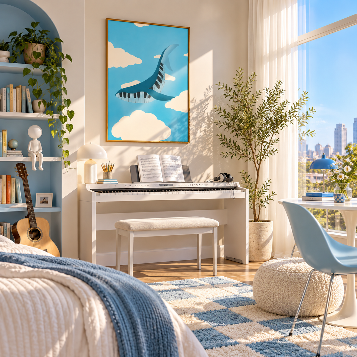Whale Song Musical Whale Art Poster