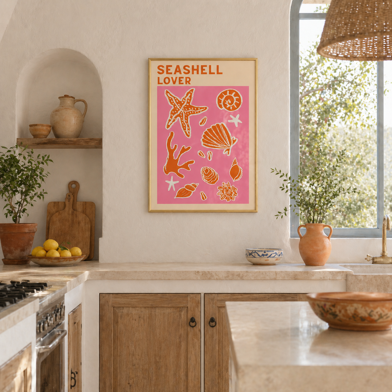 Seashell Lover – Bold Coastal Wall Art