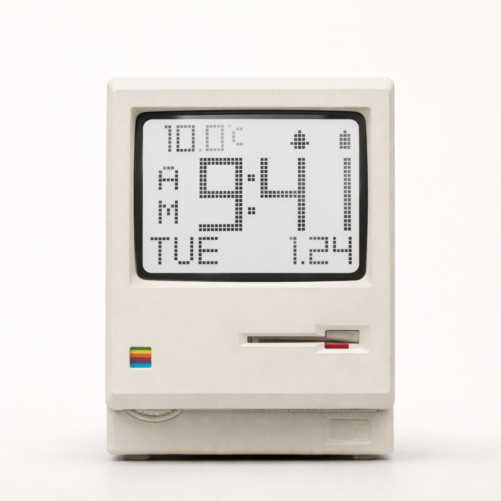 Retro Mac Alarm Clock