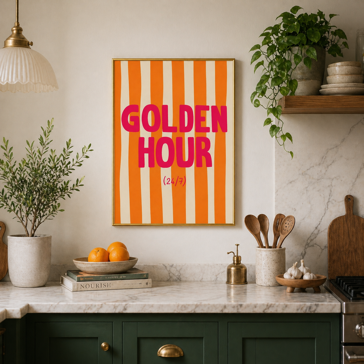 Golden Hour – Bold Summer Wall Art