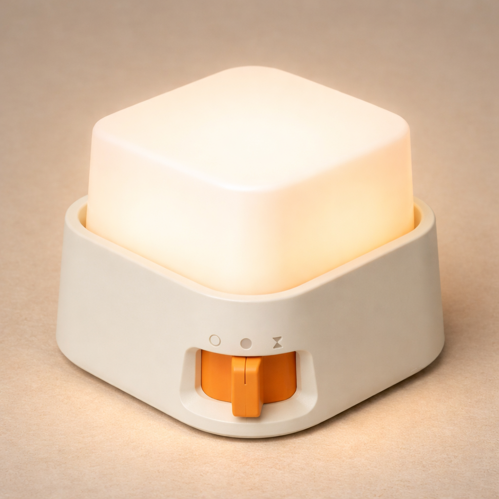 GlowCube Rechargeable LED Night Light