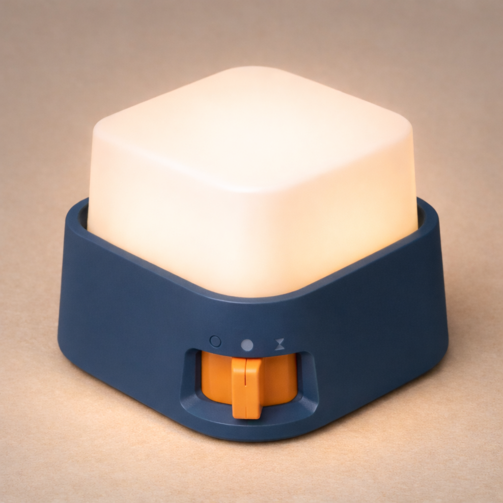 GlowCube Rechargeable LED Night Light
