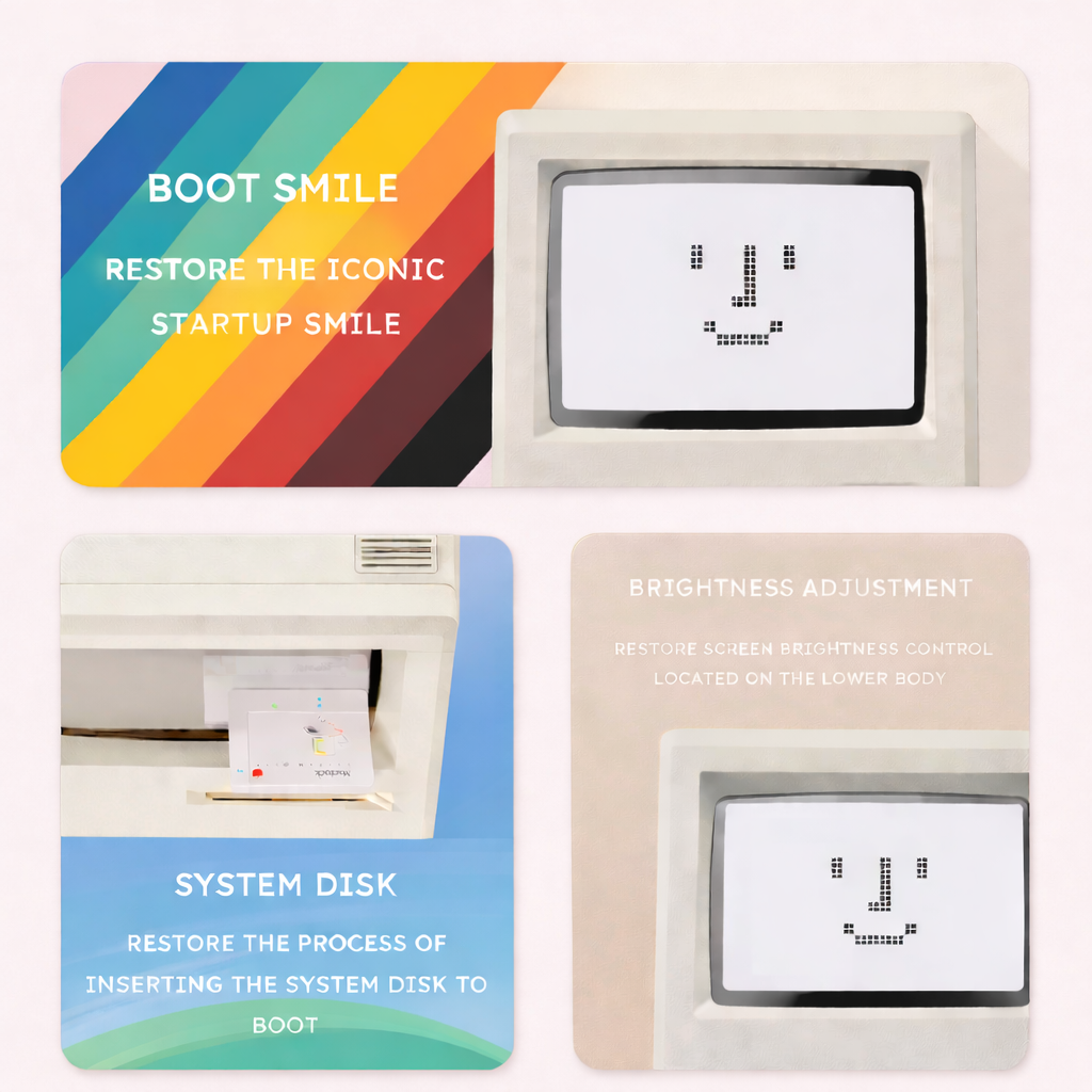 Retro Mac Alarm Clock