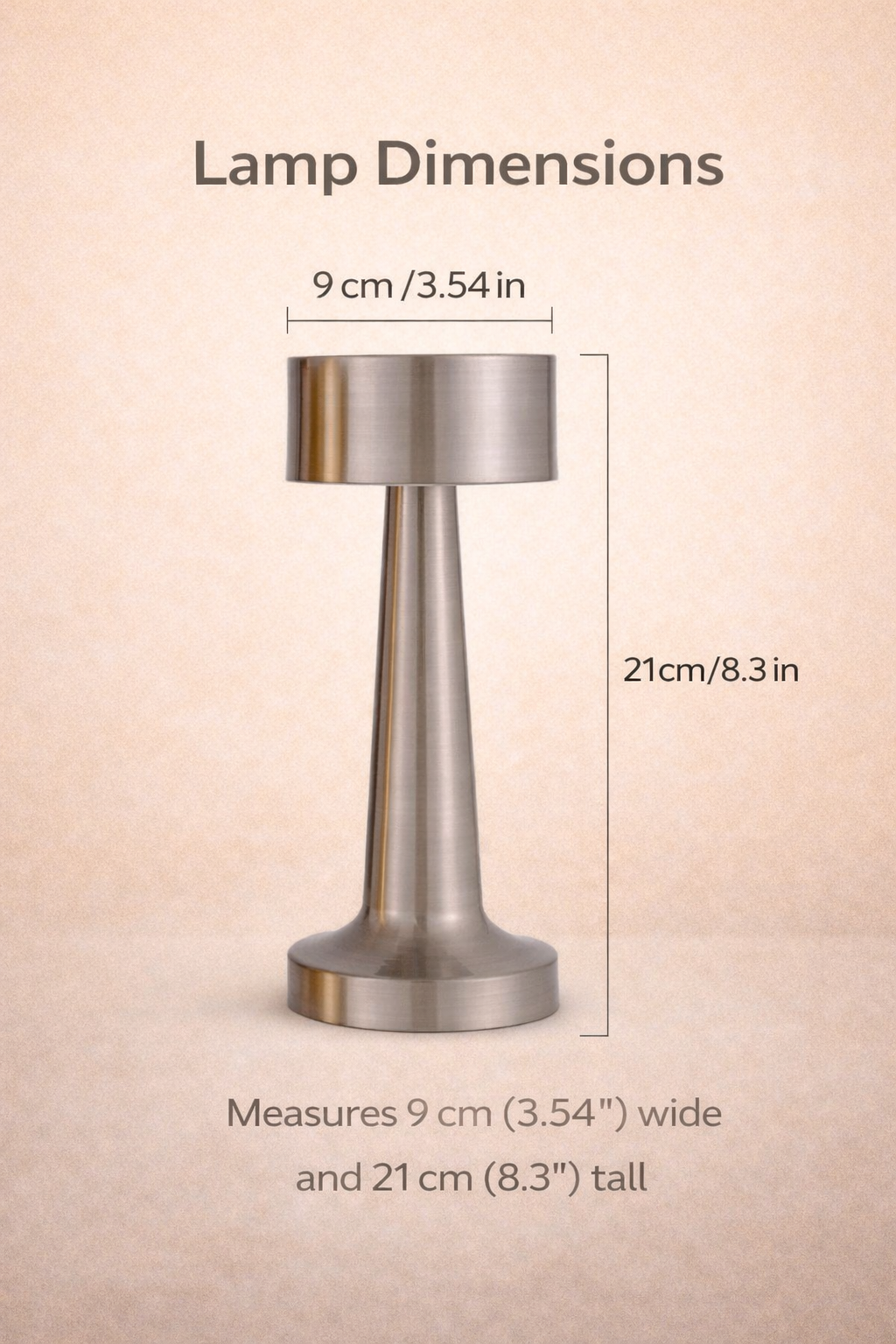 Rechargeable Touch Table Lamp