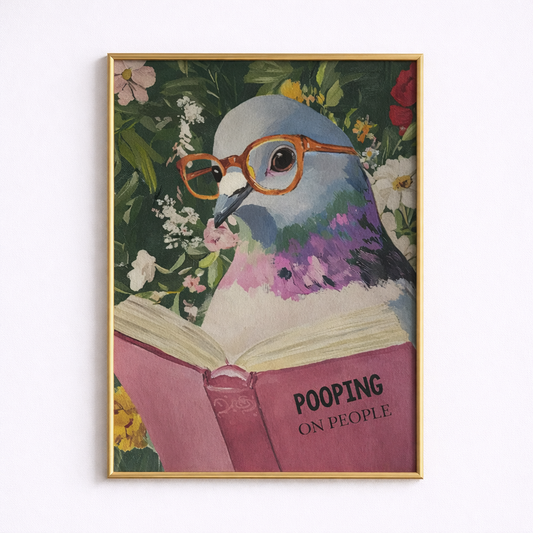 Professional Pigeon – Pigeon Poster