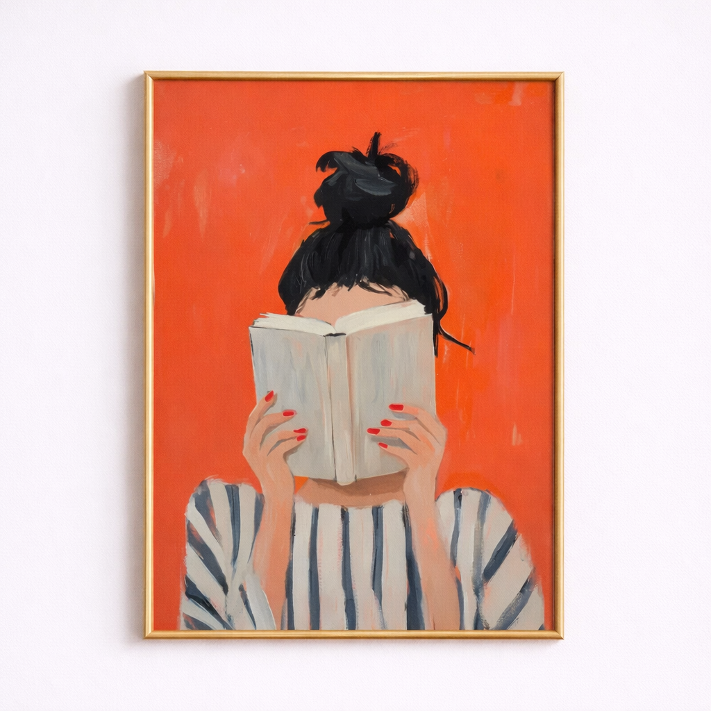 Just One More Page – Book Lover Poster