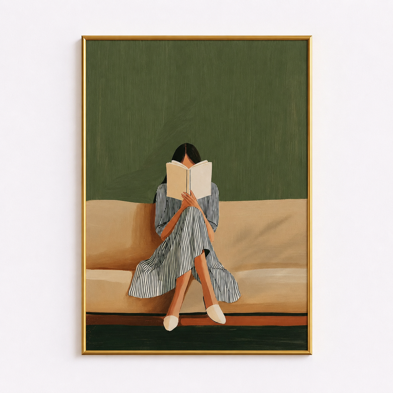 Quiet Corners Poster – Reading Wall Art