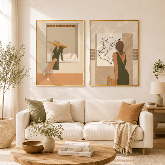 The Creative Process Poster – Modern Artist Wall Art