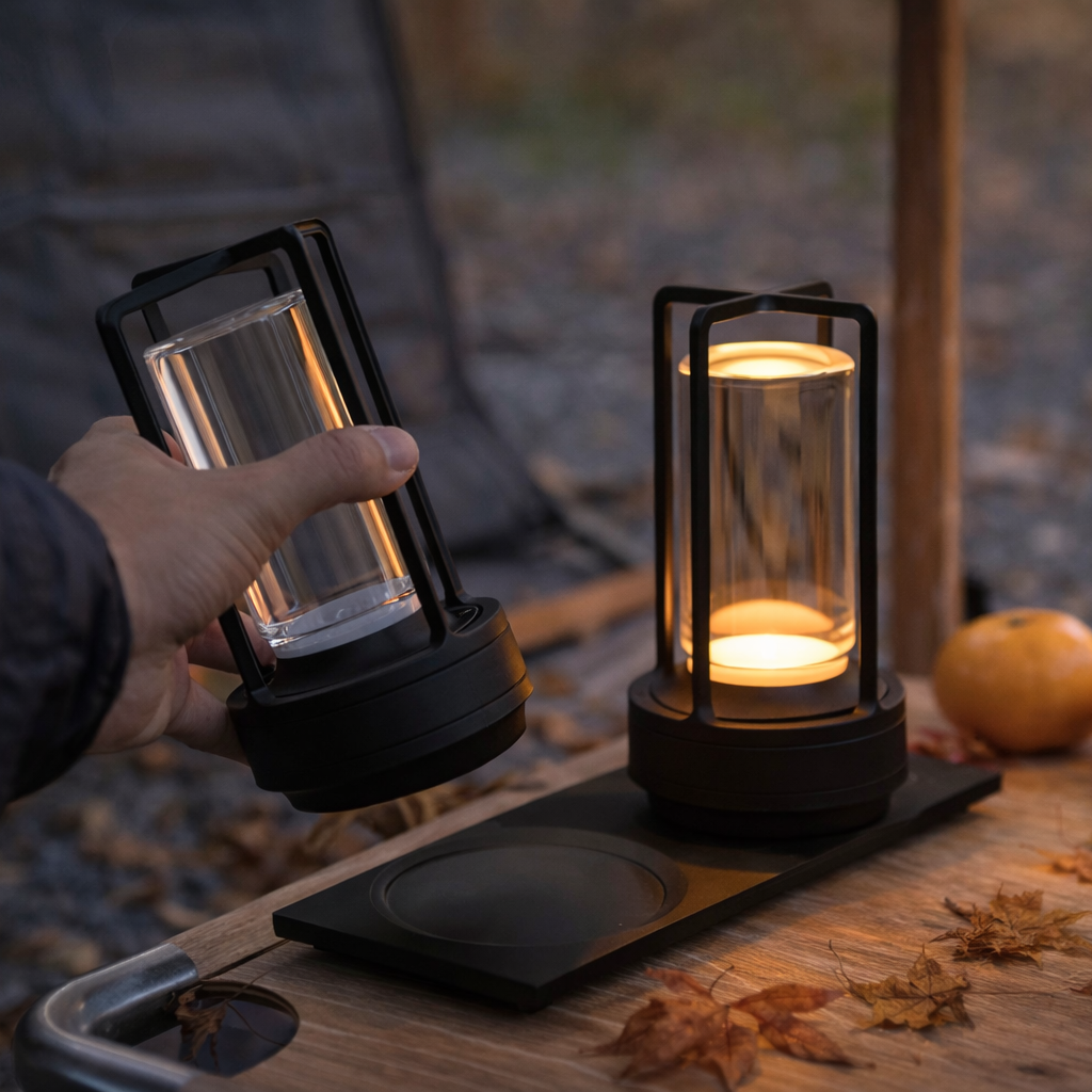 AuroraGlow Touch Table Lamp