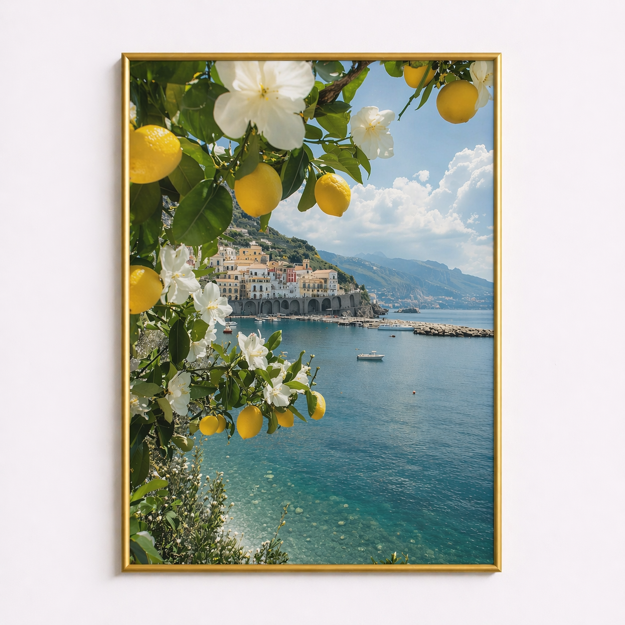 Lemon Breeze – Amalfi Coast Poster