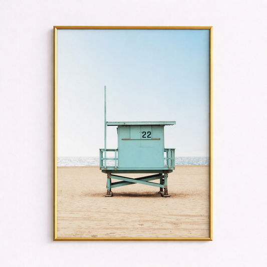 Quiet Shore – Coastal Poster