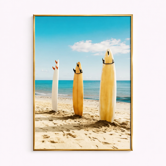 Endless Summer – Surf Board Poster