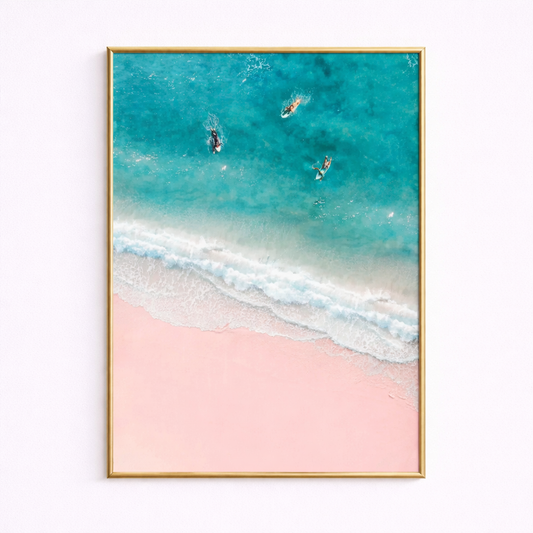 Blush Coast – Beach Poster