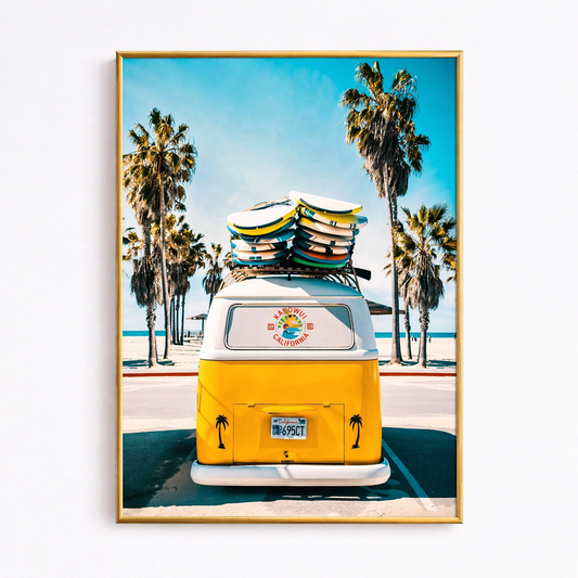 Endless Summer – Surf Van Poster