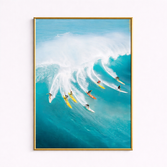 Ride the Wave – Surf Poster
